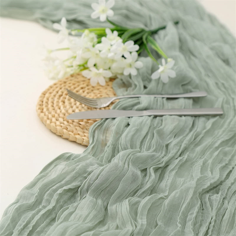 Gauze/Cheesecloth Table Runner