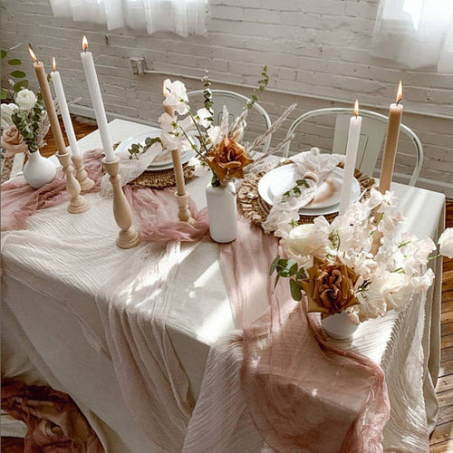 Gauze/Cheesecloth Table Runner